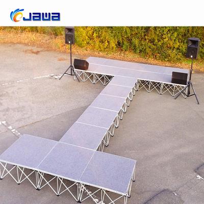 China Exihibition Factory Guangzhou Portable Folding Aluminum Stage Truss Stage for sale