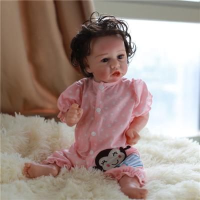 China Hot Sale Reborn Cartoon Toy Lifereborn Girl Realistic Life Doll Silicone Vinyl Baby Full - American Doll Girl Doll for sale