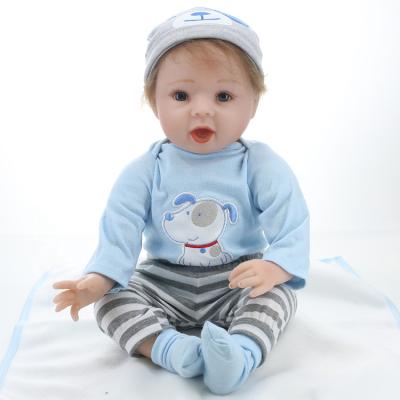 China The most popular Cartoon Toy Lifereborn smile doll silicone toy with soft mohair doll baby reborn for girl surprise toys loli dolls for sale