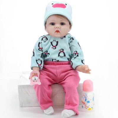 China Soft Cartoon Toy Lifereborn Baby New - Reborn Silicone Doll Cute Senior Baby Brinquedos Toys For Kids Gifts Bonecas Doll Accessories for sale