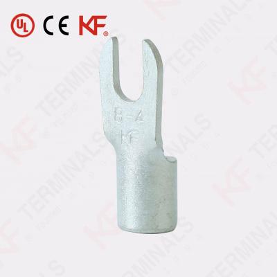 China High Quality Uninsulated Copper Fork Type Hook Wire Connector Terminals for sale