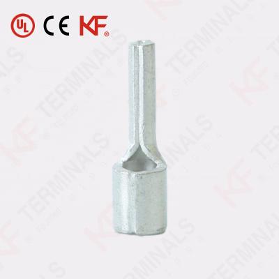 China Copper Factory Direct High Quality Electrical Solderless Non-Insulated Round Pin Terminals for sale