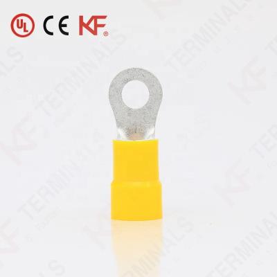 China Ring Terminal Copper Cable Brass Pre-insulating Nylon Crimp Insulated Terminals for sale