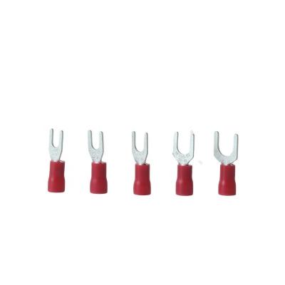 China High Quality Copper Spade Insulated Crimp Single Hook Cable Connector Terminal for sale