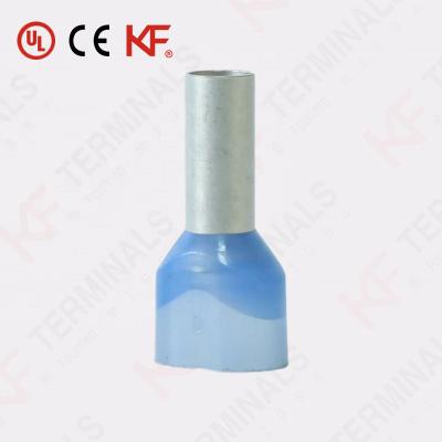 China Low Voltage Ferrule Pin Cord End Sockets Electrical Copper Insulated Twin Terminal for sale