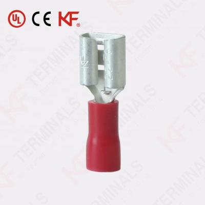 China Copper Electrical Insulated Crimp Terminal Spade Female Quick Connector for sale