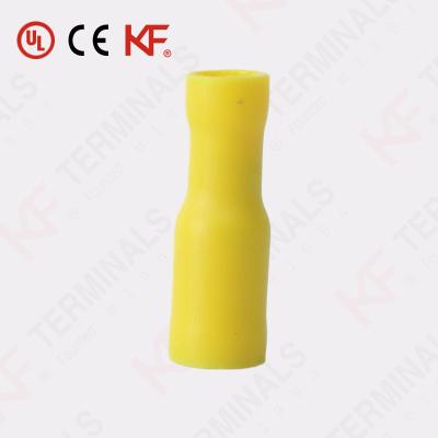 China KF 22-16 A.W.G Copper Crimping Wire Connector Terminal Copper PVC Fully Insulated Female Quick Disconnectors for sale