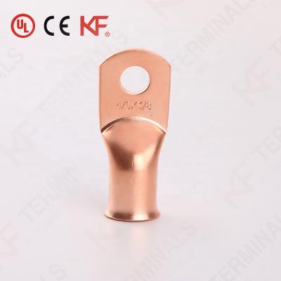 China A.W.G. Copper Series Bronze Nose 50PCS boxes ring-shaped copper tube wire terminal connector supports copper for sale