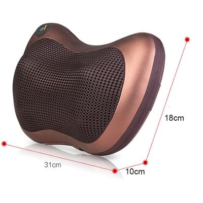 China Neck Mini Portable Car Home Massage Pillow Neck And Waist Vibration Massage Professional Electric Pillow for sale