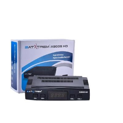 China satxtrem 2021 hot sale newcamd decoder Cccam iks receiver X800S HD Wifi full HD satellite box X800S HD power vu tv dvb s2 for sale