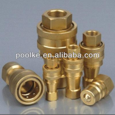 China KZD Brass Brass Hydraulic Quick Coupling for sale