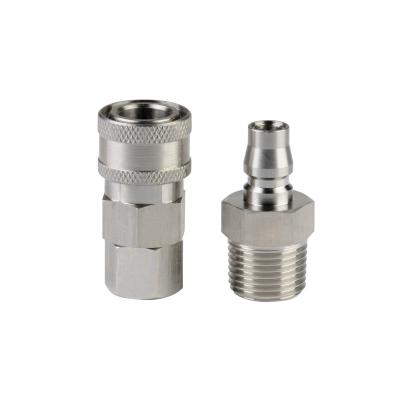 China 1 BSP Brass Fittings 1/4 Air Hose Fittings 1/4 TNP Air Fittings Valve Quick Release Coupling Fitting 200 for sale