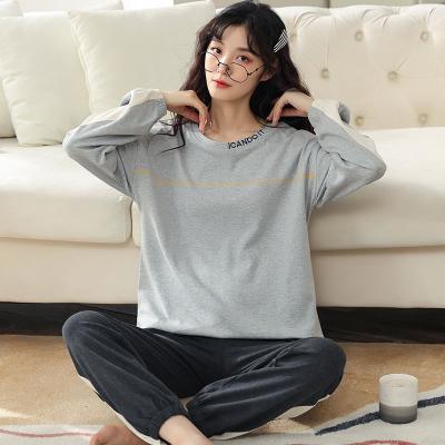 China New Design QUICK DRY New Design Nightgowns Two-Piece Women's Sleep Pajamas Fall Sleepwear for sale