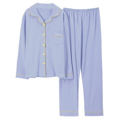 China High Quality Hot Sale QUICK DRY Long Sleeve Student PJs Pajamas For Spring Summer for sale