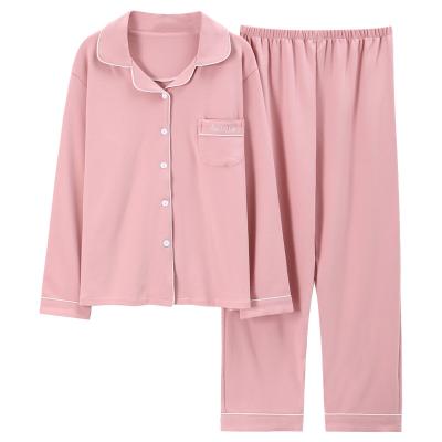 China Latest QUICK DRY Cute Women's Sets Clearance Ladies Long Pants Ladies Pajamas Suit Soft Style for sale