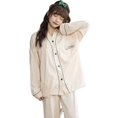 China Girl's Pajama Set Summer Bamboo Women's Sleepwear Korean Soft Tank Top QUICK DRY Loungewear for sale