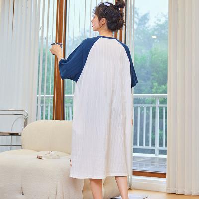 China 2022 Hot Selling Youth QUICK DRY Pajamas Lovely Casual Women's Pajamas Set Ladies Nightgowns for sale