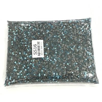 China The same hot fix cut glass rhinestones DMC rhinestone premium hot fix rhinestones for competitionsuit for sale