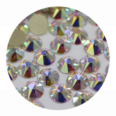 China 8+8 facets 16 cut top grade facet 2088 SS16 ab hotfix flatback bling crystal rhinestones no for sale