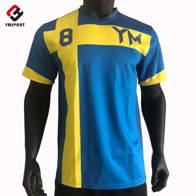 China Sublimation Antibacterial Antibacterial Custom Your Own Design Rugby Wear Sports Kits France Uniform Soccer Jersey for sale