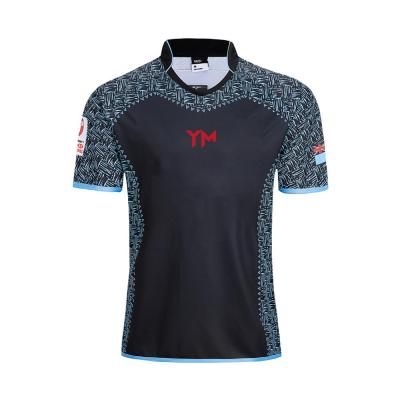 China Customized Anti-UV Sublimated Quick Dry Fitted Shirts Rugby Tops Rugby Tank Tops Rugby Tops for sale