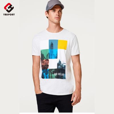 China American Customized Anti-Shrink Anti-Shrink Moisture Absorption Quickly Sweat Top Shooting Foreign Trade Drying Breathable Wholesale T-shirt for sale