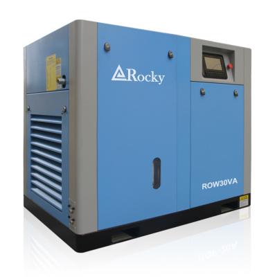 China 30hp 22kw Water Lubricating Oil Free Screw Air Compressor For Food Packing Factory for sale