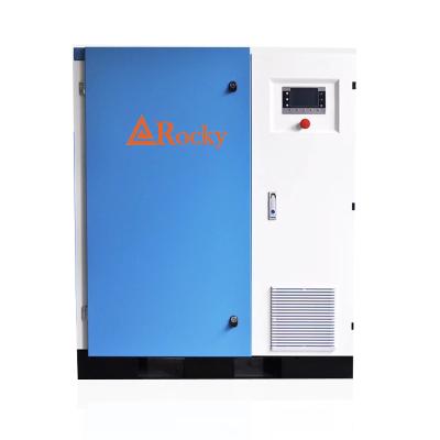 China 10HP 7.5kW Aircompressors 100% Silent Oil Free Roller Lubricated Belt Driven Air Compressor For Sale for sale