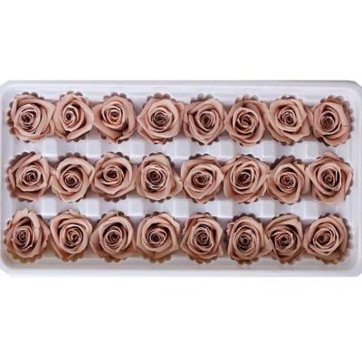 China China Gift Wholesale Stabilized Eternity Flower 2-3cm Preserved Roses for sale