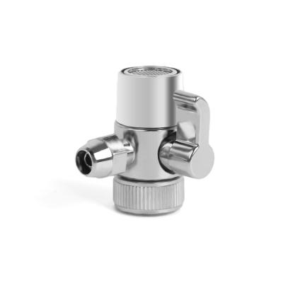 China General MSQ 3'' Counter top Water Filters RO system Faucet Adapter Diverter Valve With Electroplated Handle for sale