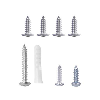 China Eco-Friendly Easy Operation MSQ Standard Specifications Pan Head Iron 304 Stainless Steel Screws For Water Filter Parts for sale