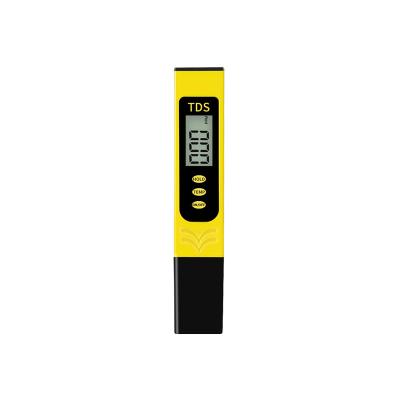 China Hotel MSQ TDS EC Meter Temperature Tester Pen Water Quality Monitor 3 In1 Function Conductivity Water Quality Measurement Tool for sale