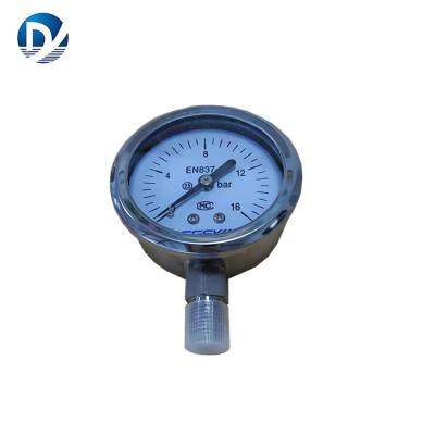 China Stainless Steel/Poly Foshan Factory Supply High Quality Digital Pressure Gauges Pressure Gauge Differential Pressure Gauge for sale