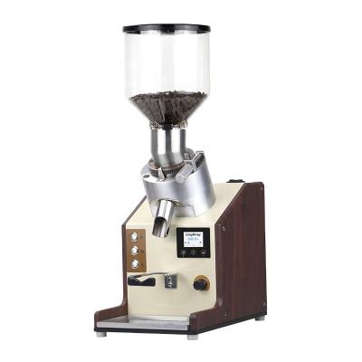 China MYC Professional Commercial Commercial Electric Cone Burr Machines Coffee Bean Grinders Car Touch Screen Stainless Steel Espresso Coffee Grinder for sale