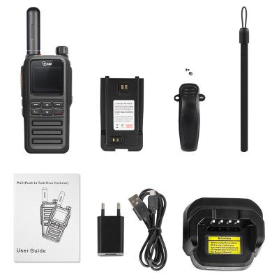 China TID TD-G720 4G LTE Gps 200 km PTTs Android Handheld Walki Talki Set Two Way Radio Microphone SIM Card for sale