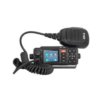 China Professional Walkie Talkie 50 Kilometer Dual SIM Card PTT Radio TD-M6 4G LTE 3G WCDMA GSM Vehicle Call Mic TID Radio for sale