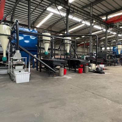 China Construction worksÂ  Eco Friendly Battery Scrap Recycle Plant Customized Voltage and Color For Lithium Ion Battery Recycling Production Line for sale