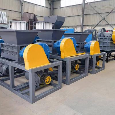 China Construction worksÂ  Double shaft steel scrap wire cars tire metal shredders crushing plastic crusher machine price waste textile shredding machine for sale