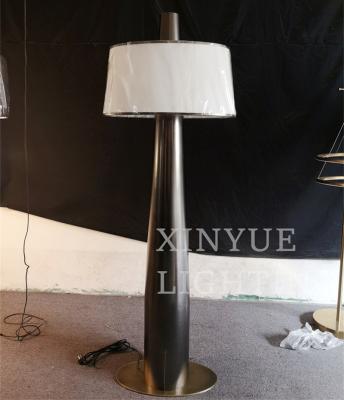 China Modern American Style Factory Customize High Quality Hotel Household Brass Floor Lamp for sale