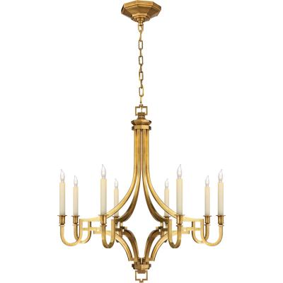 China Mid Century 6-Light Candle Light Fixture Brass Chandelier Classic Hanging Light Fixture For Dining Room Gold Modern Chandelier for sale