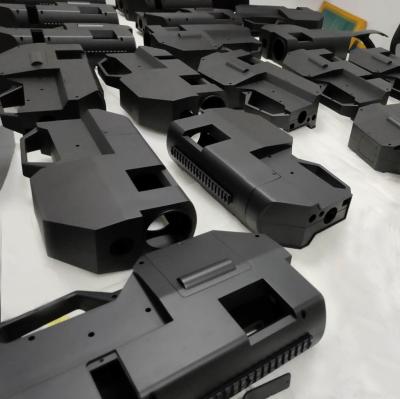 China High Accuracy Car 3d Printing Service Customized Strong ABS Material Black CNC Machining Rapid Prototype Projector Electronic Model for sale