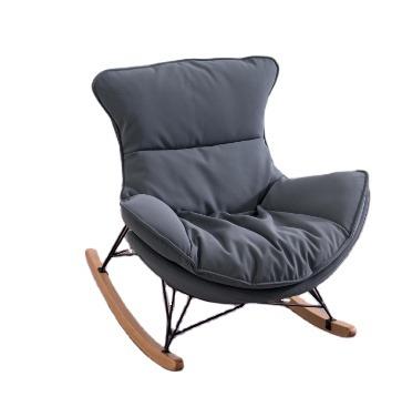 China Modern Style Foldable Living Room Furniture Leisure Rocking Chair Sofa Chair Leisure Lounge Chair For Living Room for sale