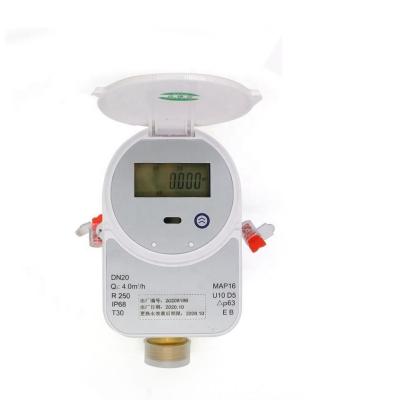 China Water Meter Factory Price Free Flow Radio Remote Control Ultrasonic Prepaid Water Meter for sale