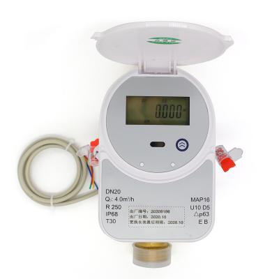 China Best Selling Ultrasonic Water Meter Inlet Valve Iot Lorawan Smart Sensor Prepaid Water Meter for sale