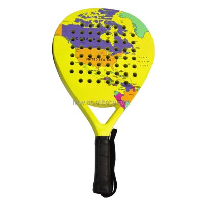 China Carbon Fiber Design Custom Logo Adult Carbon Fiber Tennis Padel Racket for sale