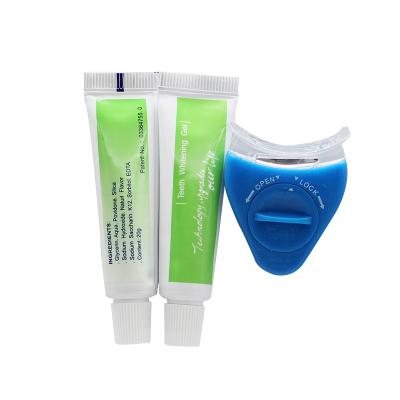 China Convenient Portable Waterproof Blue Teeth Whitening Kit Teeth Whitening Led Lamp Light for sale