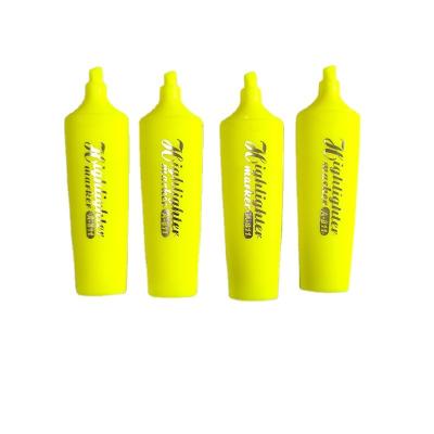 China office & School Markers Yellow Highlighter Pen Stationery Fluorescent Marker Color Painting Drawing Pen Mark Pen Office School Supplies for sale