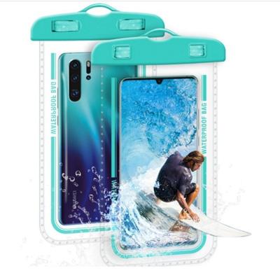 China Waterproof Full View Waterproof Case for Phone Large Underwater Snow Rainforest Dry Bag Pouch Mobile Phone Transparent Swimming Covers for sale