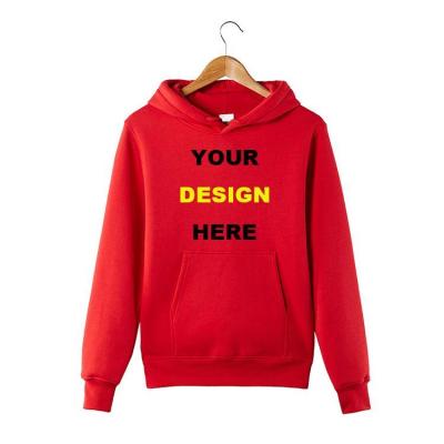 China Anti-wrinkle Team Logo Advertising Hoodi Promotional Event Hoody Custom Sweatshirt Screen Printing Mens Custom Hoodies for sale