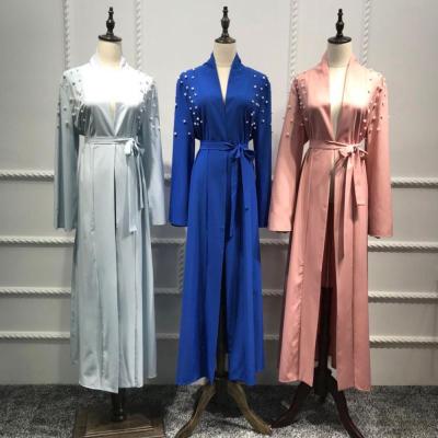 China Fashion Long Robe Summer Long Beading Musliml Abaya Regenerative for sale